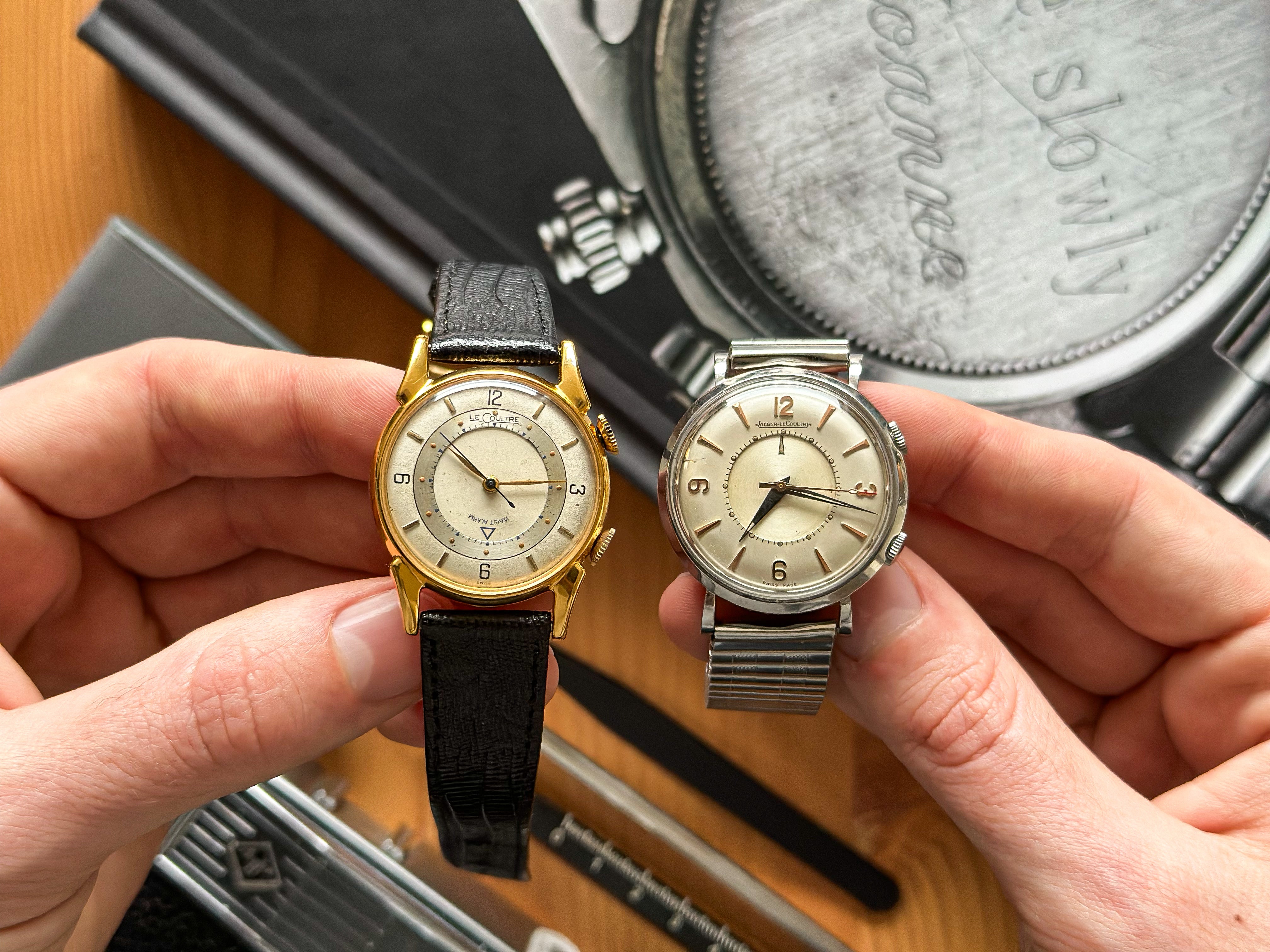 Our Jaeger LeCoultre watches The Ticking Watch