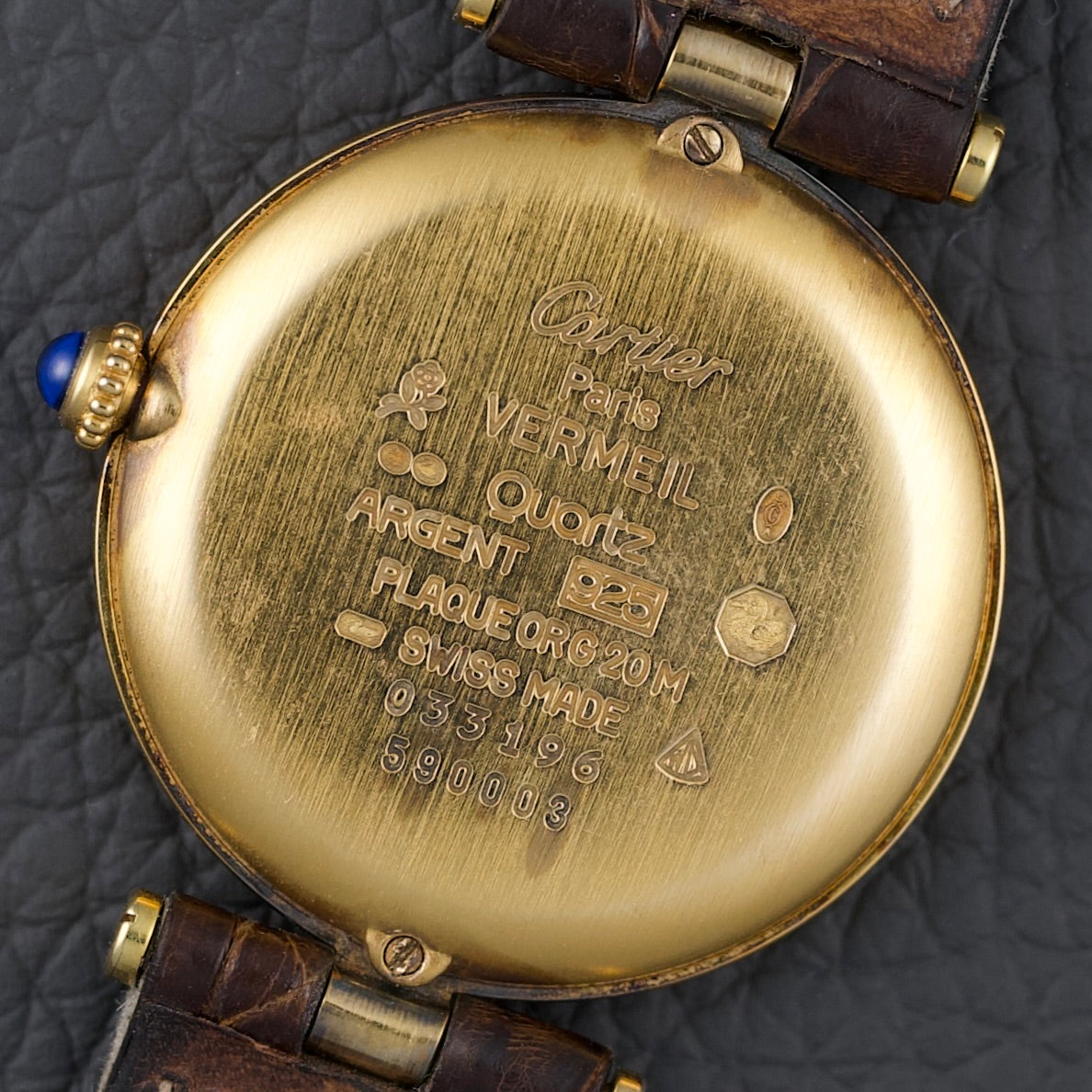 Cartier Must Vermeil – 1990