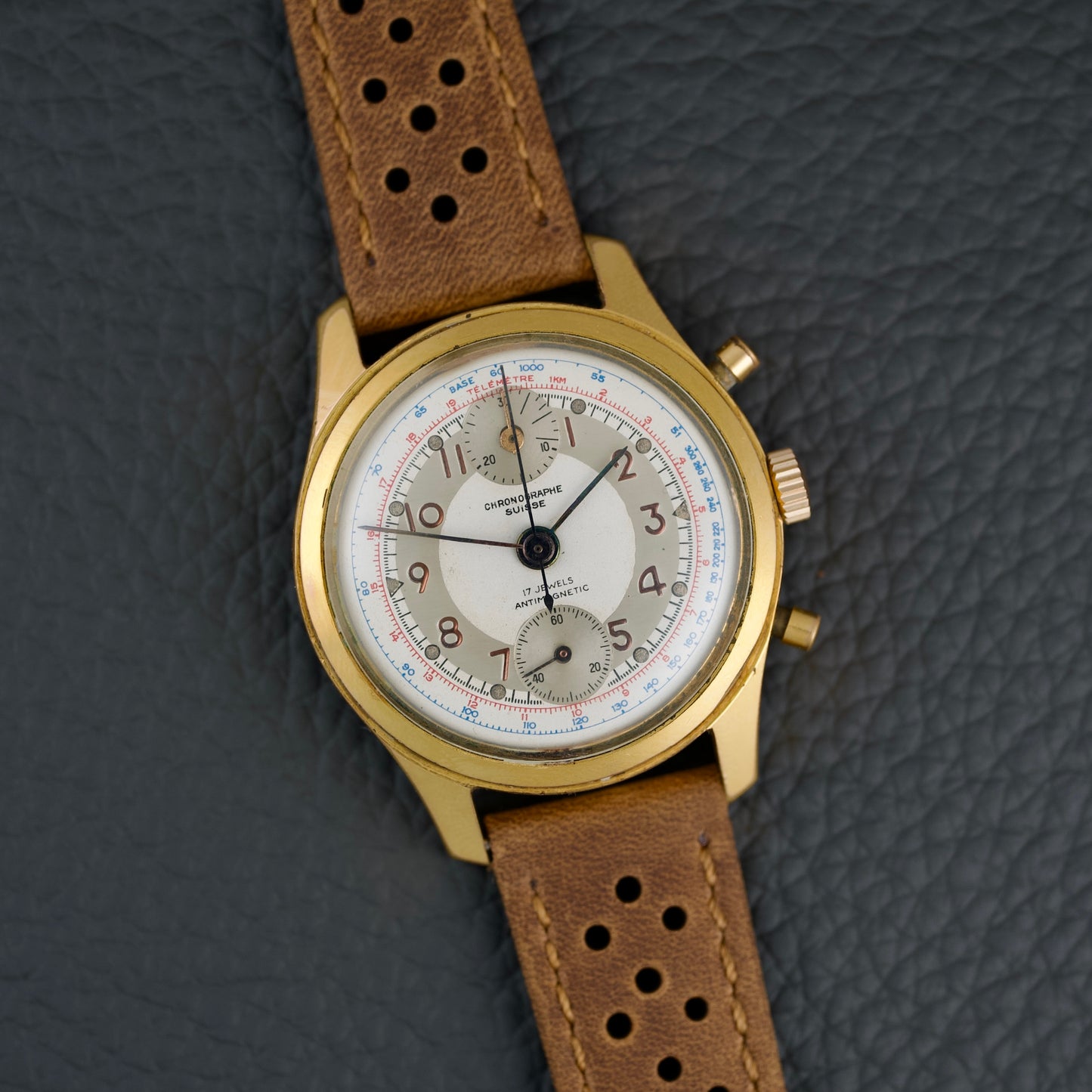 Swiss Telemeter Chronograph - 1940s