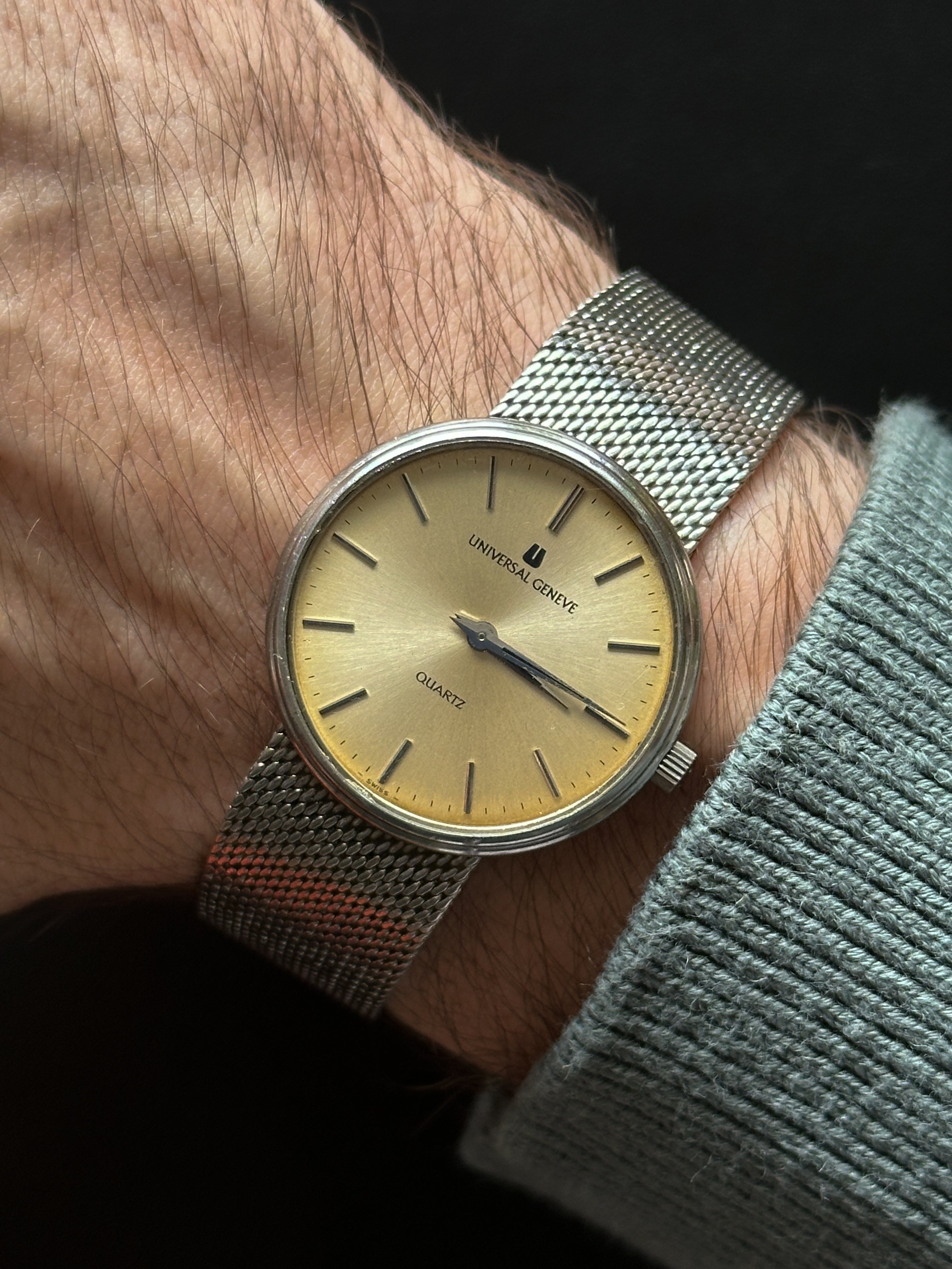 Universal Genève Quartz Ref. 1-586 – 1980er Jahre