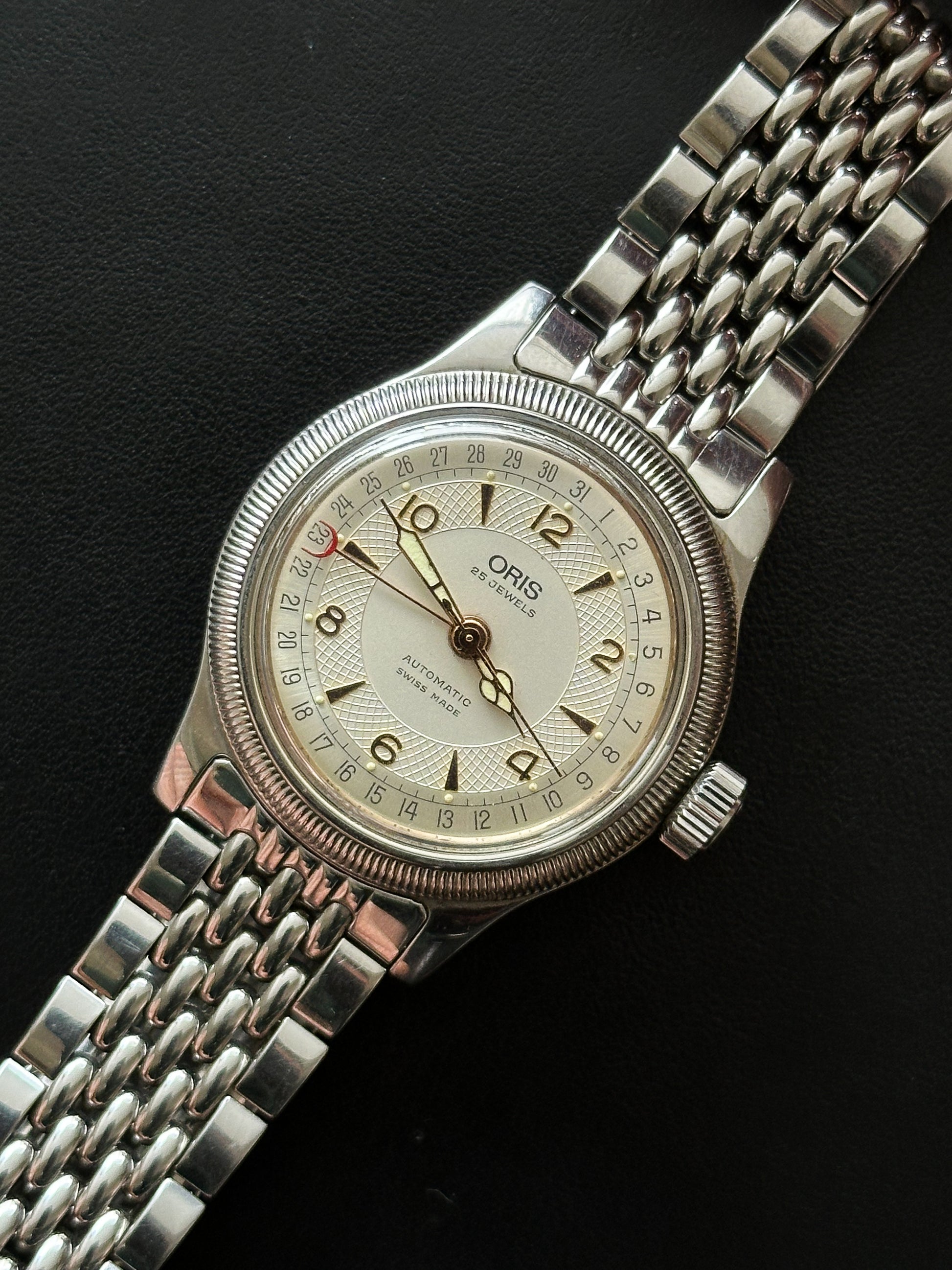 25 Jewels Oris 634 Oris Big Crown Pointer Date 7551 Automatic