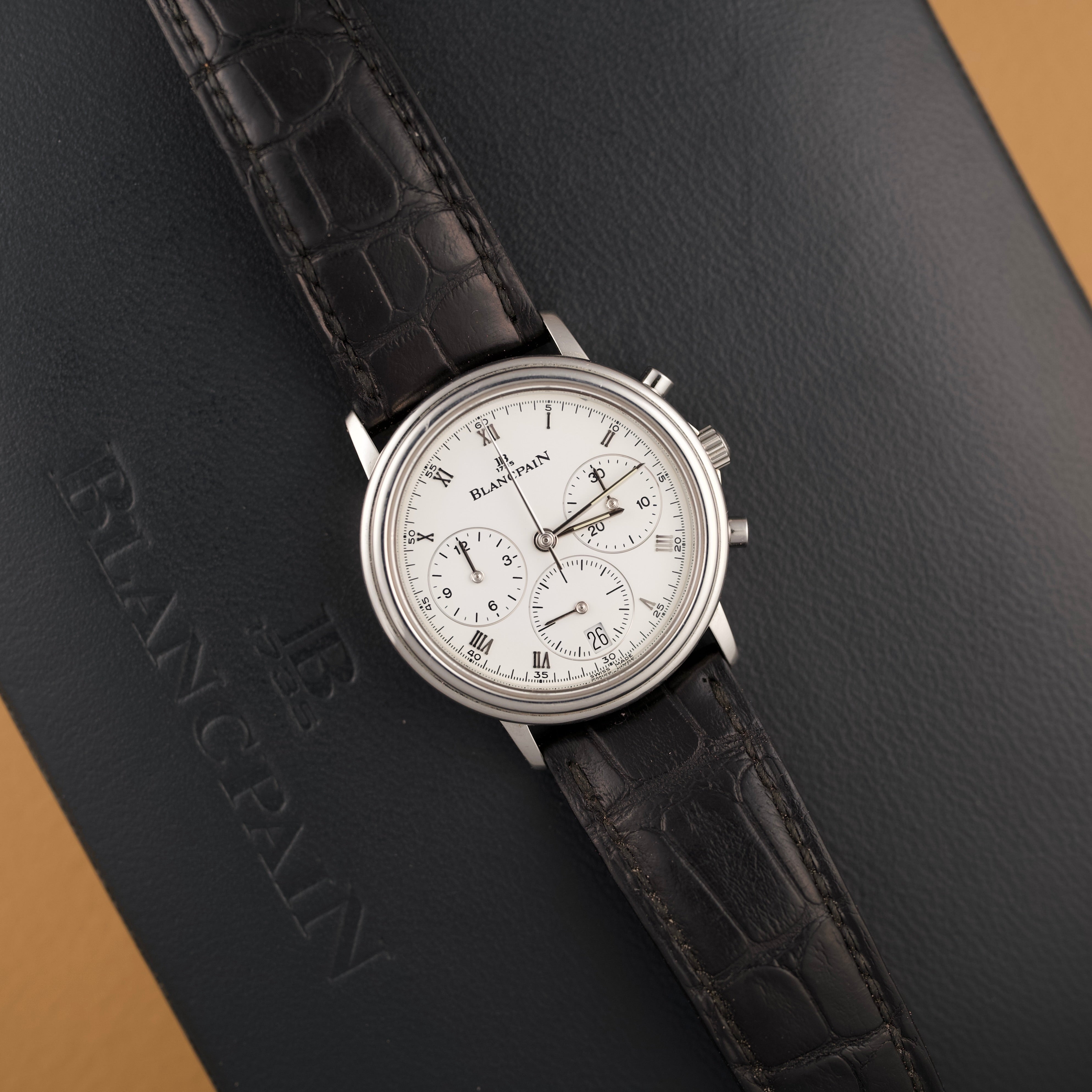 Blancpain Villeret Chronographe 1185-1127-58 - 2000