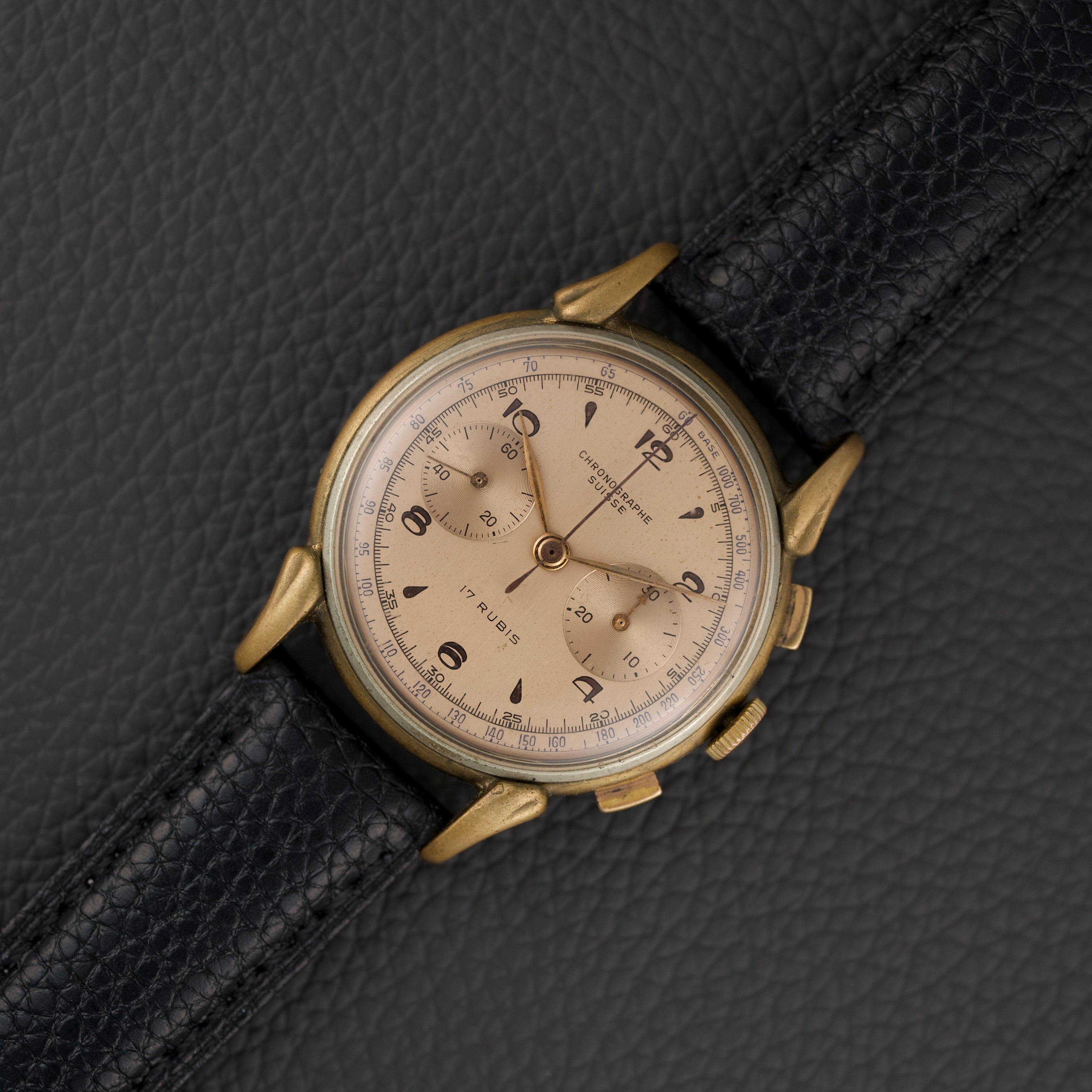 Chronographe Suisse Landeron 48 - 1950s