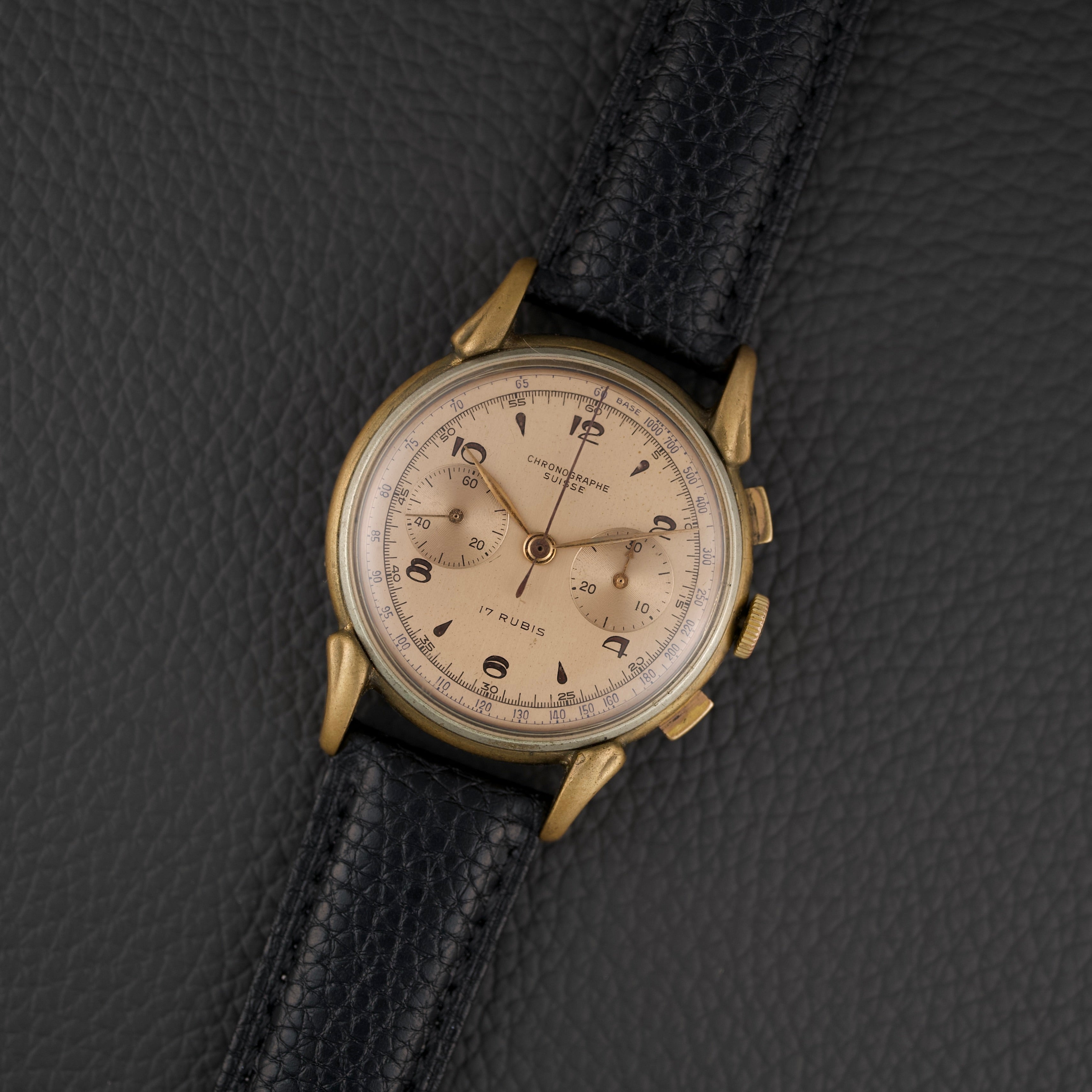 Chronographe Suisse Landeron 48 - 1950s