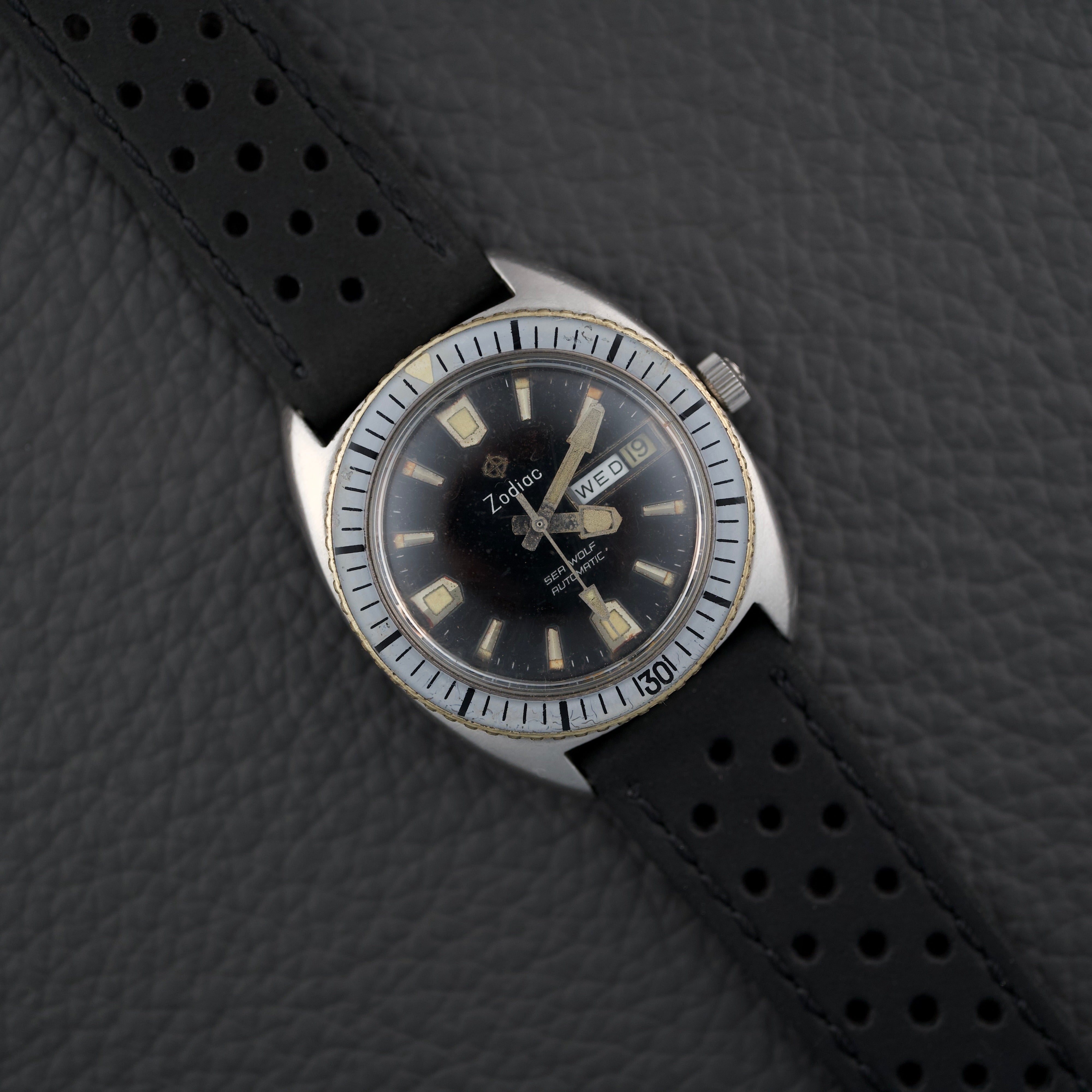 Zodiac Sea Wolf Day-Date 762-966 - 1970s