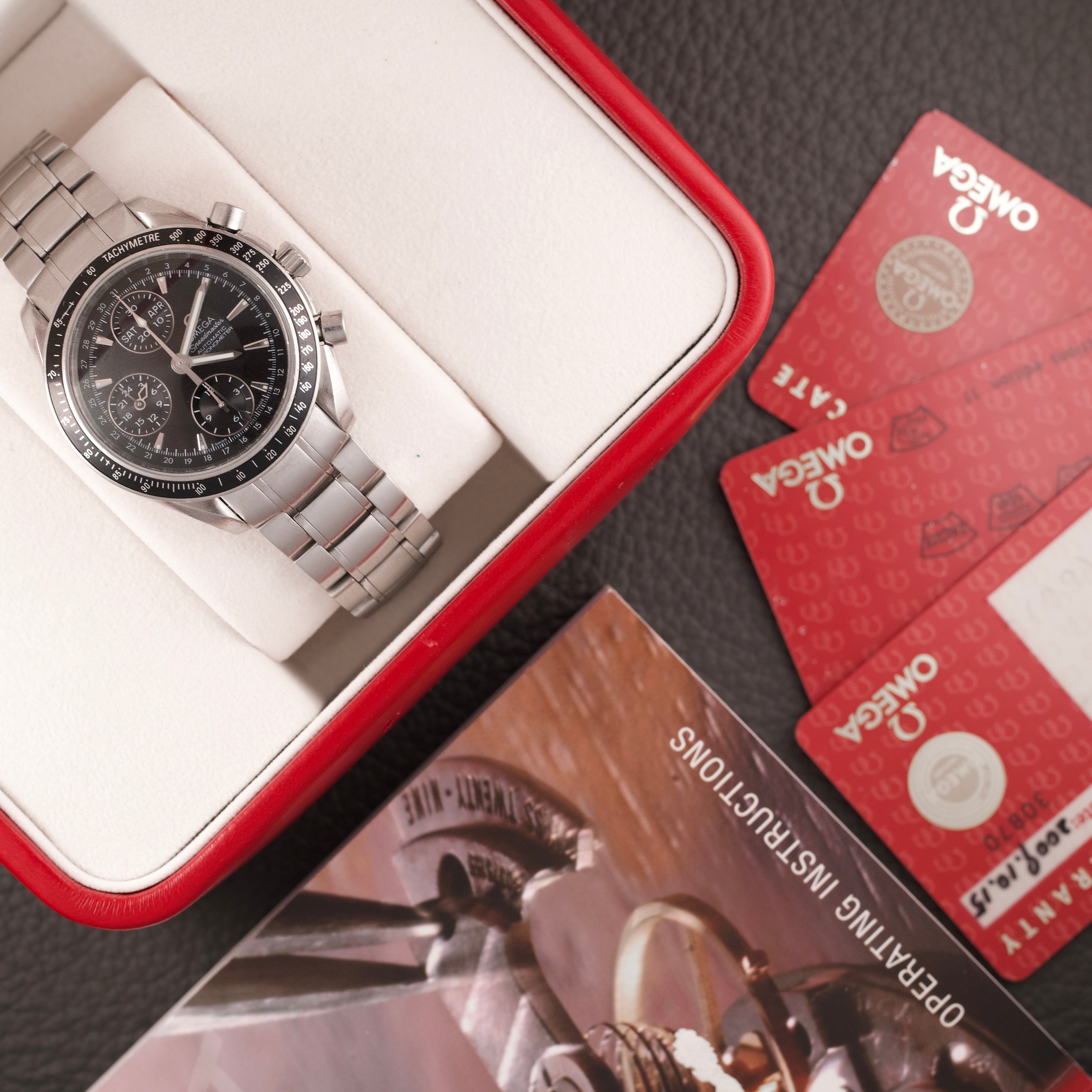 Omega Speedmaster Calendar 3220.50.00 Full Set - 2009