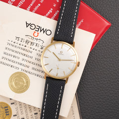 Omega Century 18K gold 121.014 Full Set - 1963