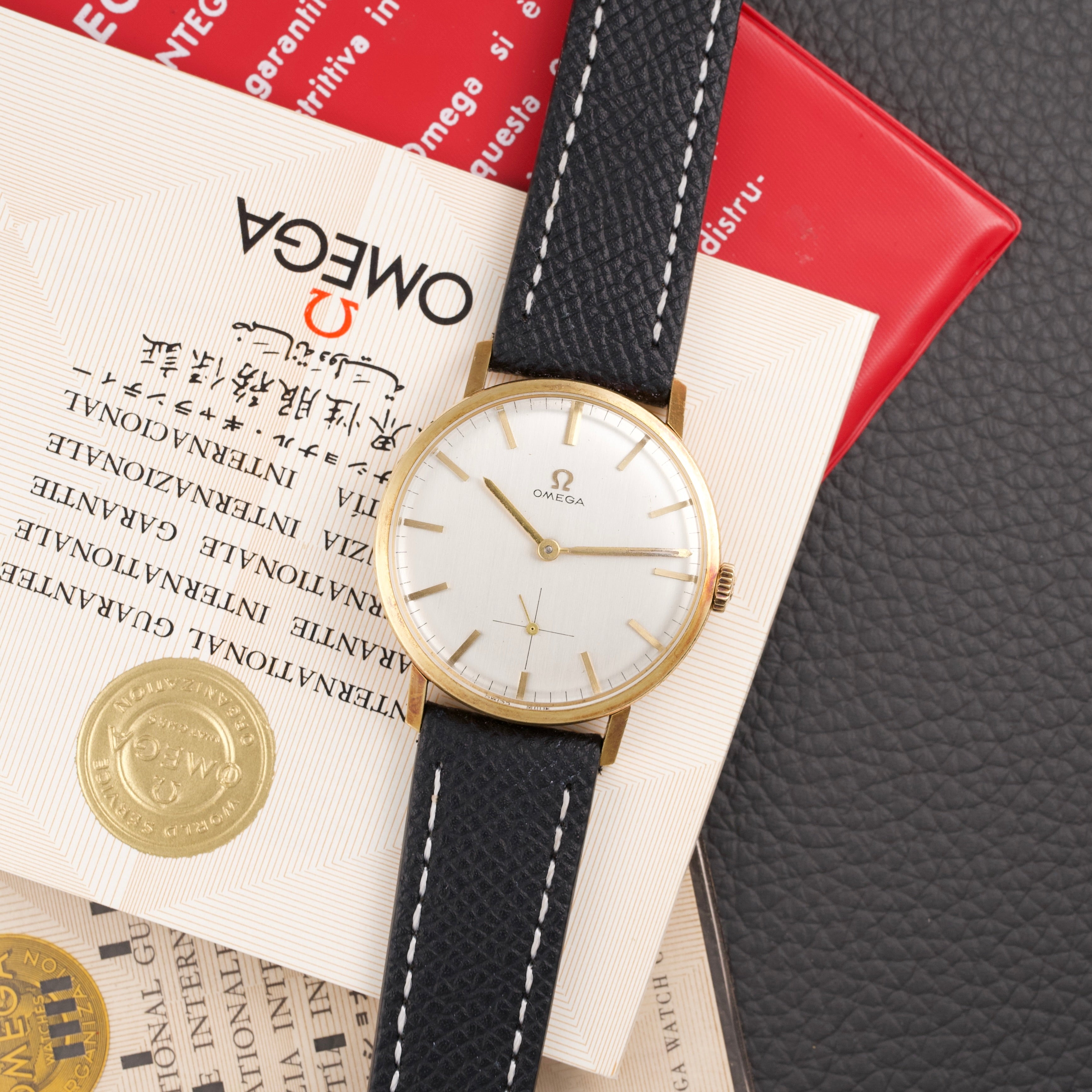 Omega Century 18K gold 121.014 Full Set - 1963