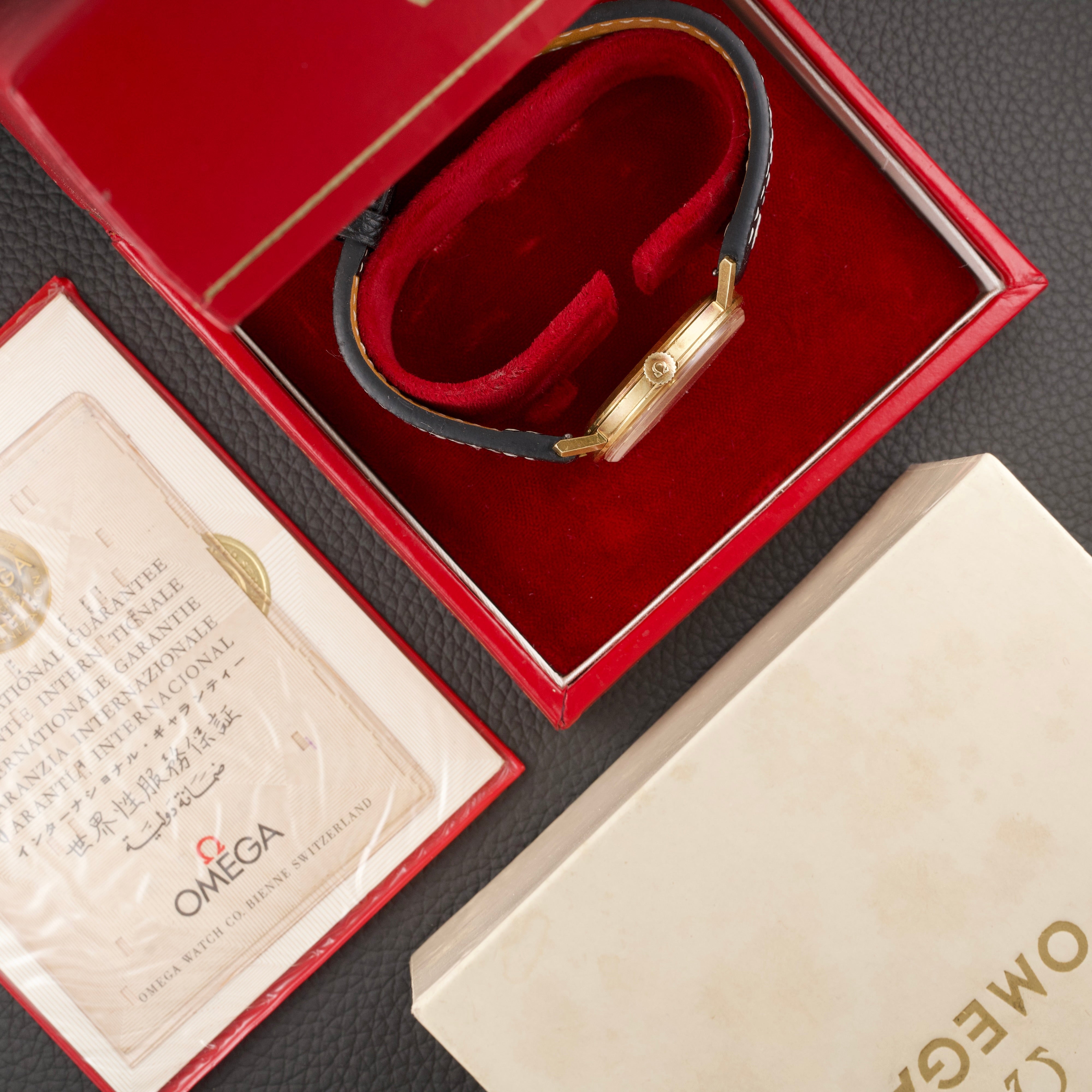 Omega Century 18K gold 121.014 Full Set - 1963