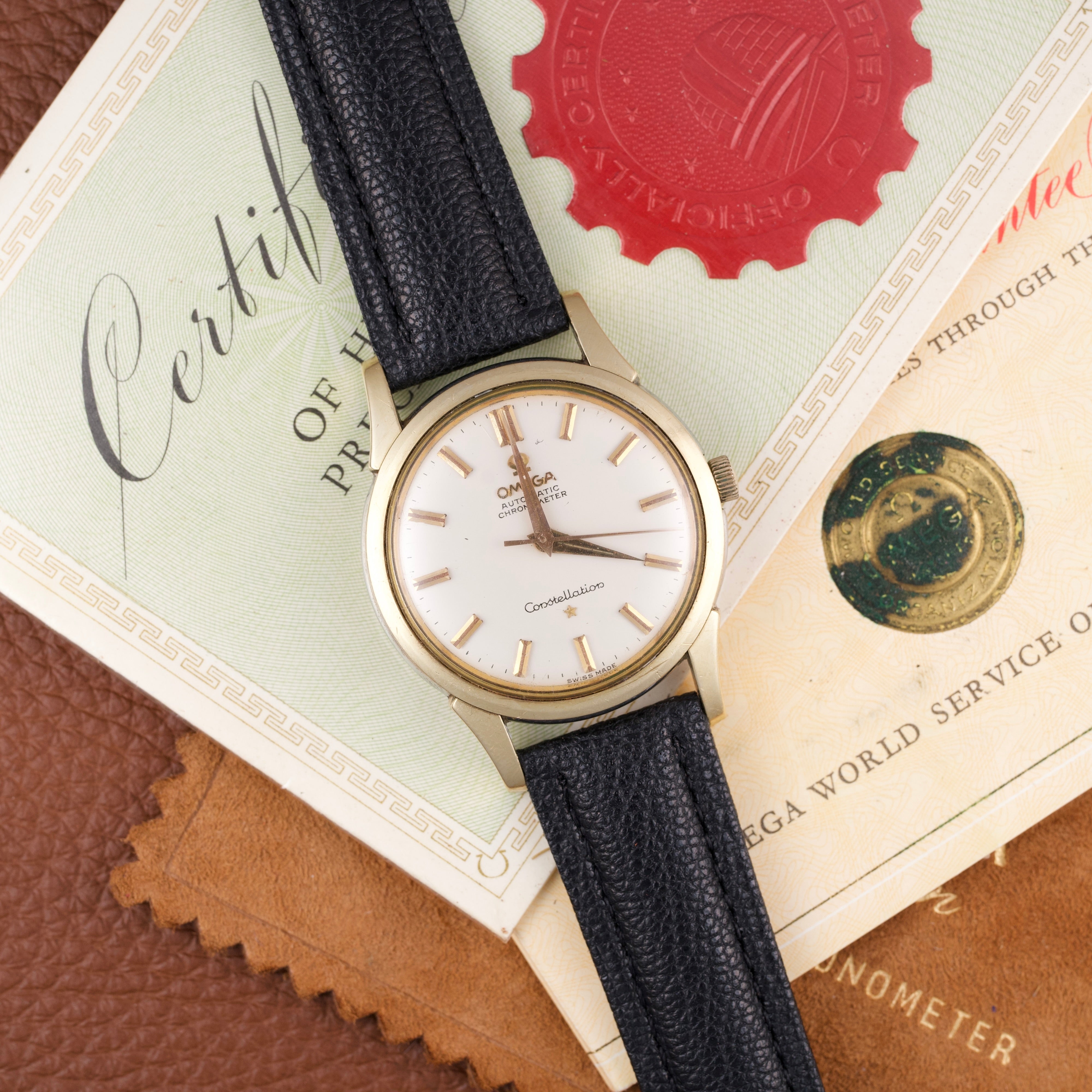 Omega Constellation 14381 9 SC Full Set - 1961