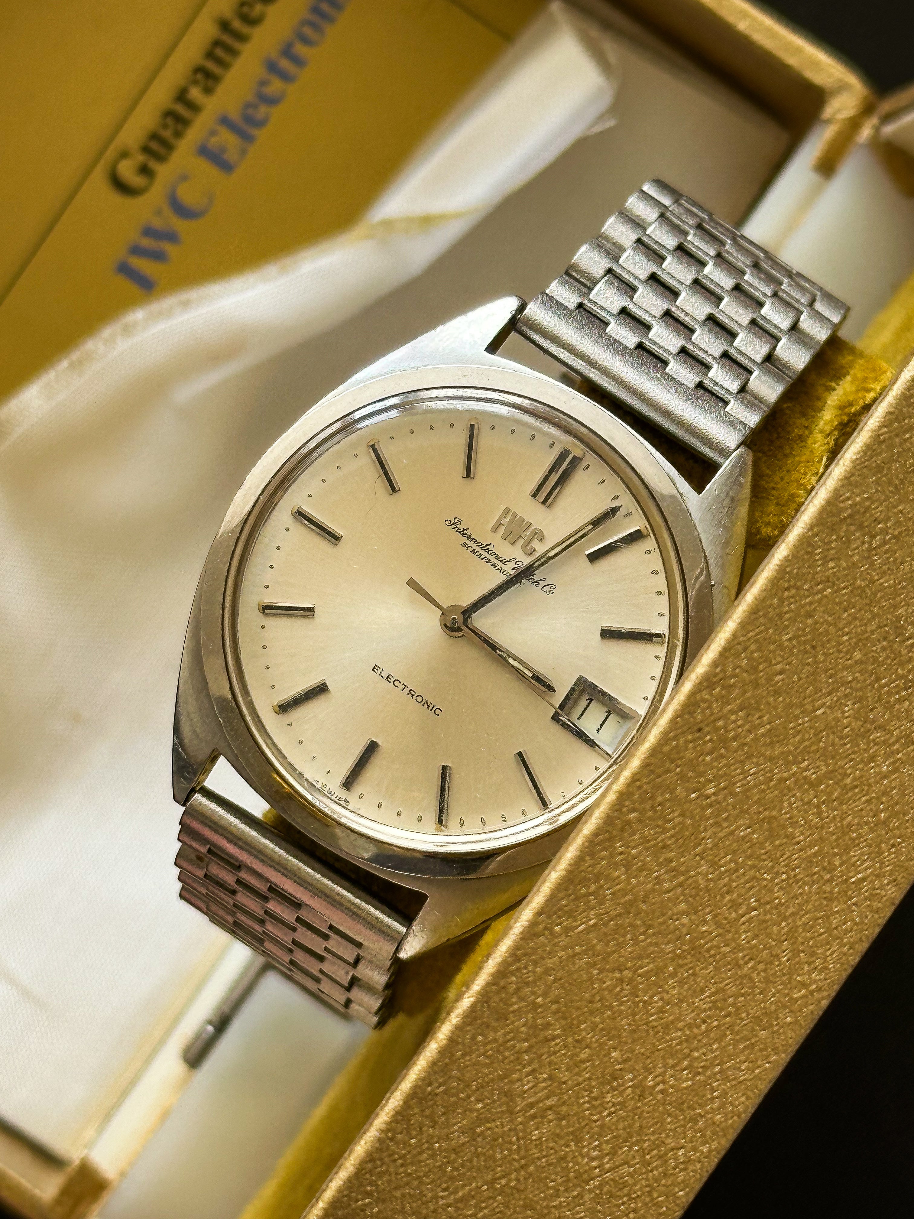 IWC Electronic Ref. 3402 Komplettset – 1972