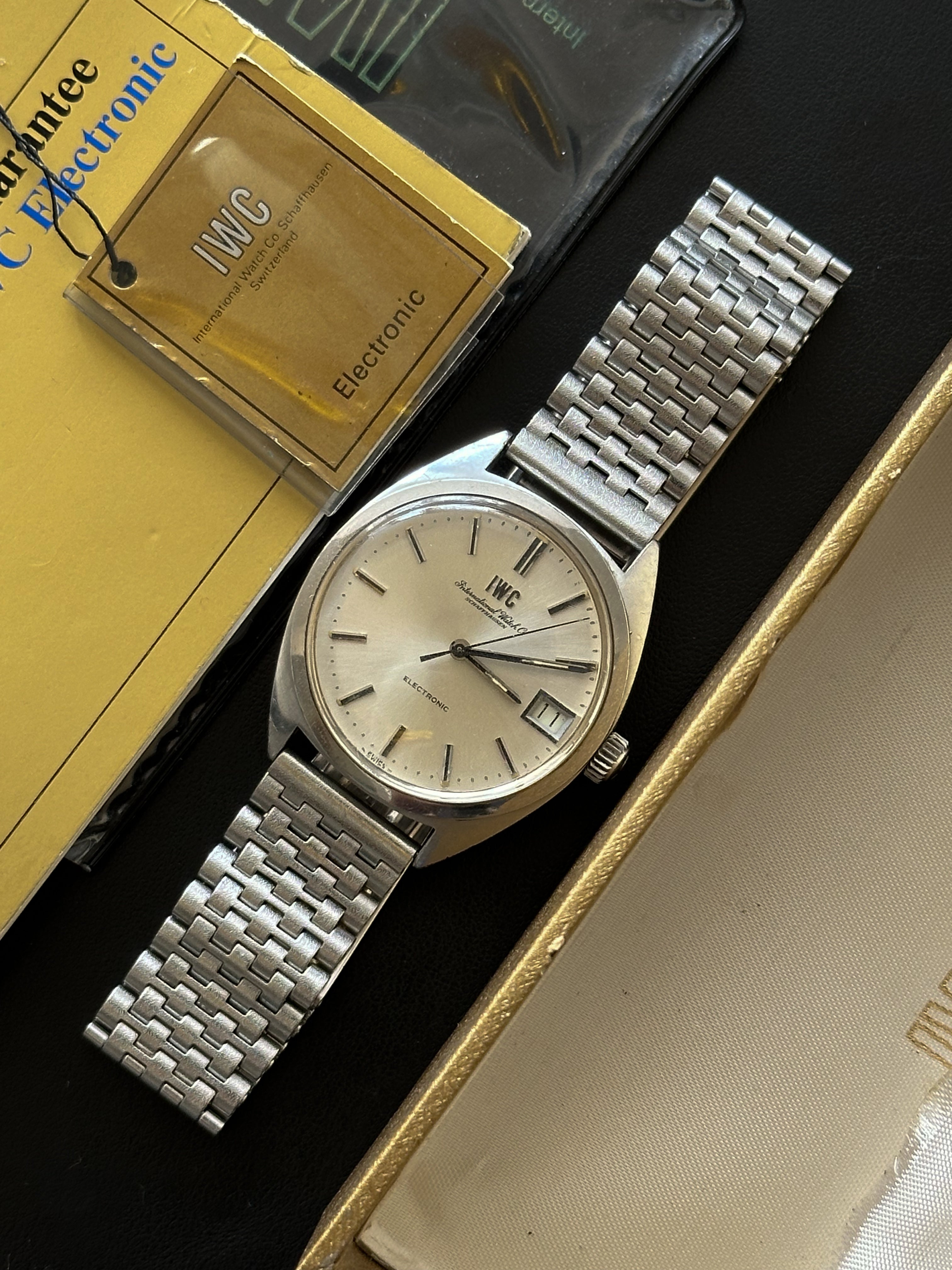 IWC Electronic Ref. 3402 Komplettset – 1972