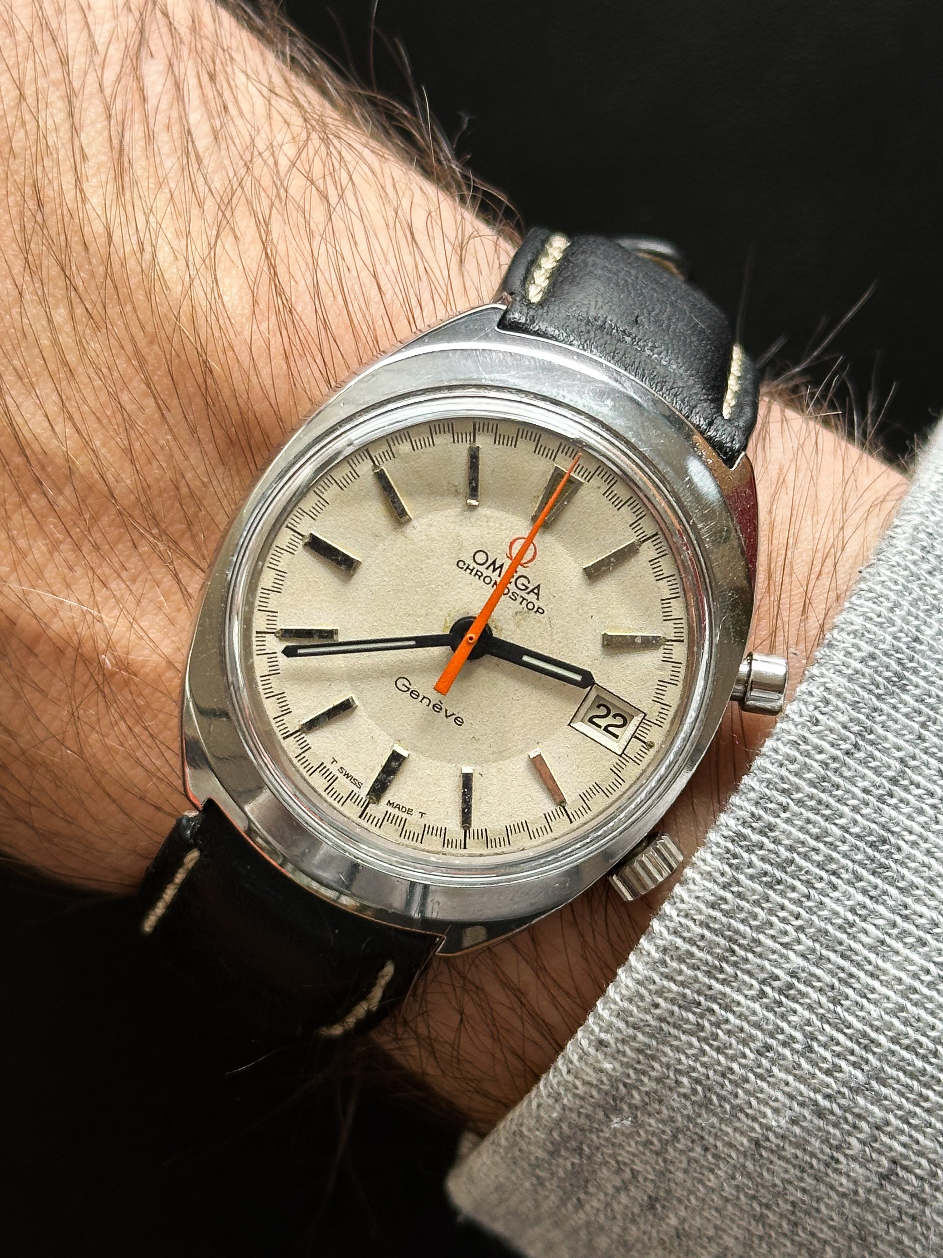 Omega Chronostop 146.009 Komplettset – 1969