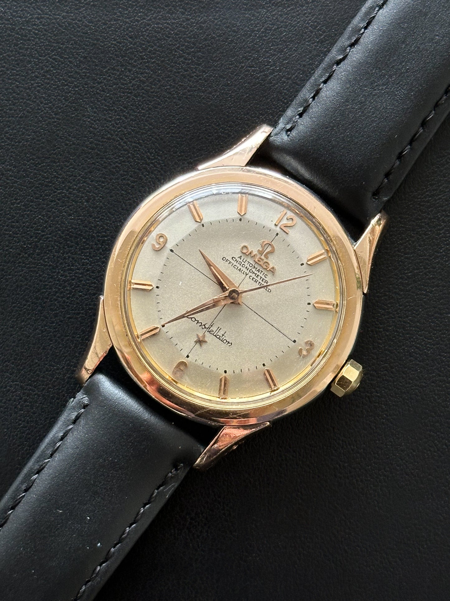 Omega Constellation Pie Pan Pink ref. 2852 - 1952/60s