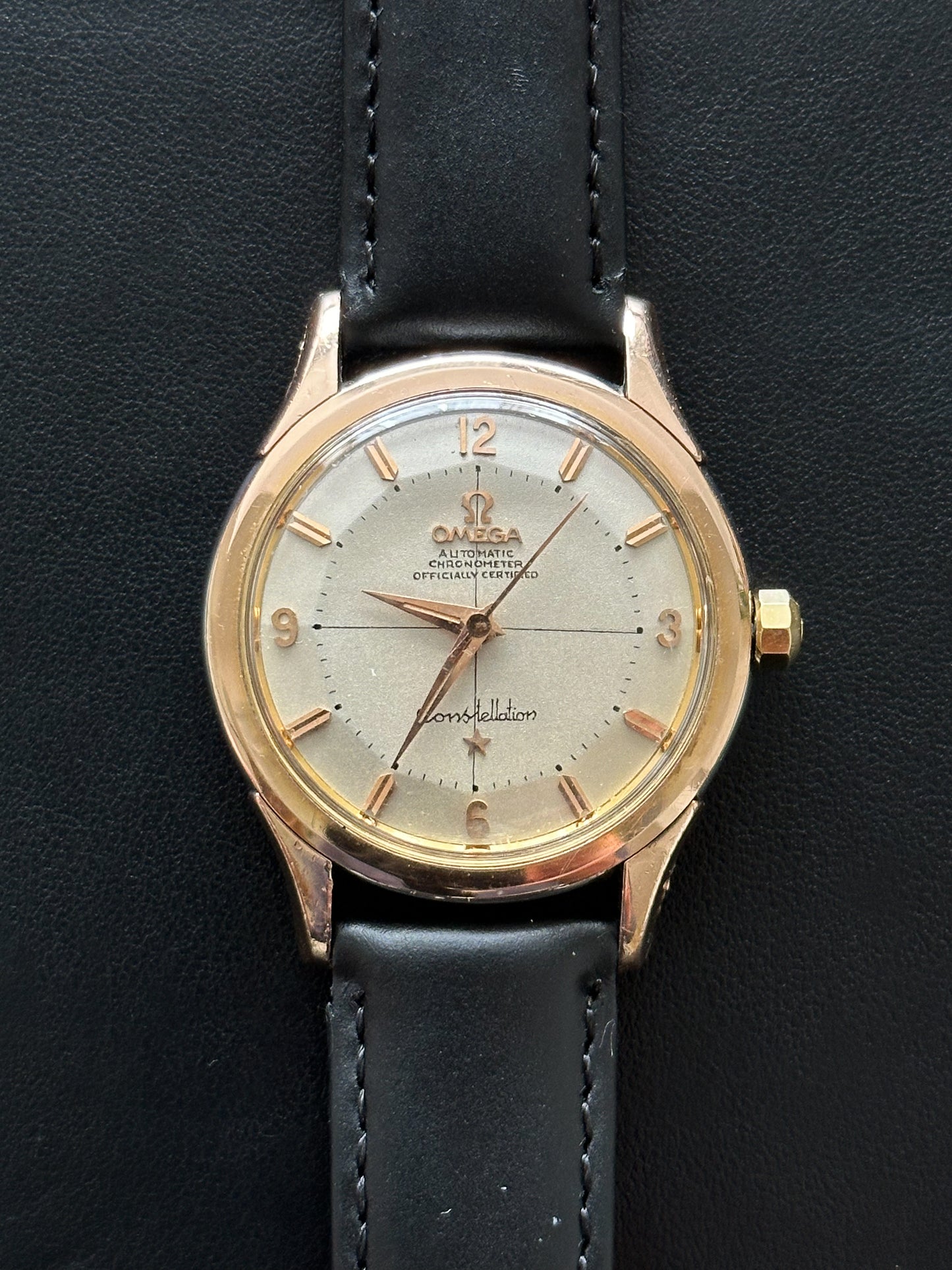 Omega Constellation Pie Pan Pink ref. 2852 - 1952/60s