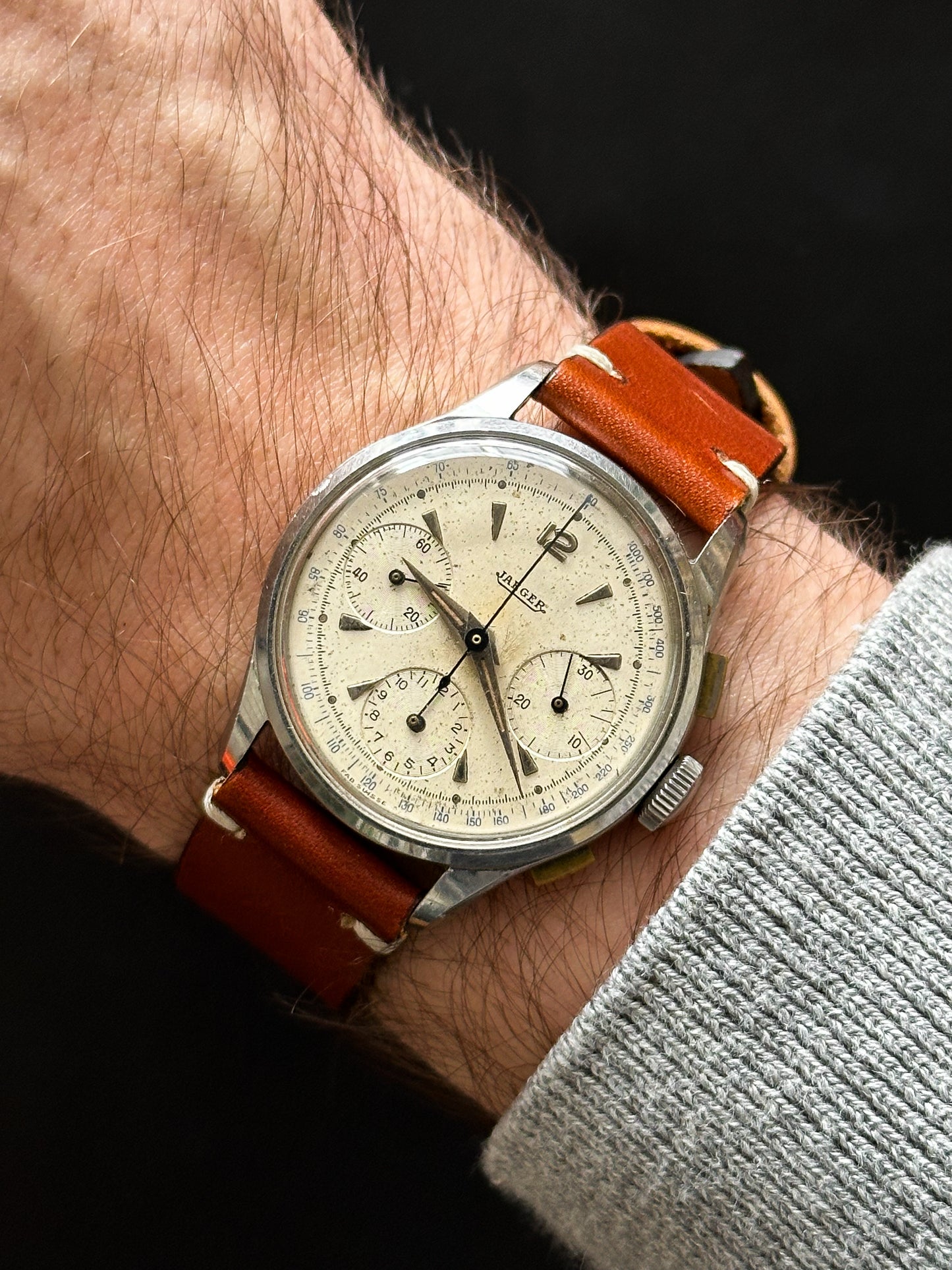 Jaeger-LeCoultre Triple Chronograph E335 - 1950/60s